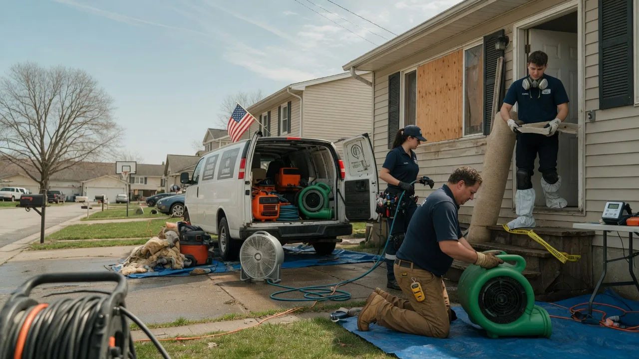 Water Damage Restoration in Lacota, MI near me